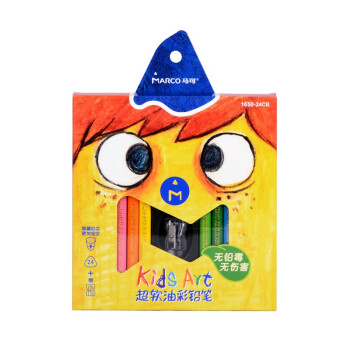东琴良品 填色笔 软芯油性彩色铅笔 纸盒装 24色油彩铅笔