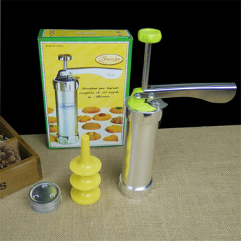 烘焙工具 家用不锈钢饼干机 曲奇饼干机器 模具 蛋糕奶油裱花机