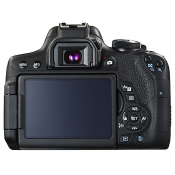 
                                                            佳能（Canon）EOS 750D 单反相机 单反机身 （约2420万像素 DIGIC6 3.0触控 WiFi/NFC）                