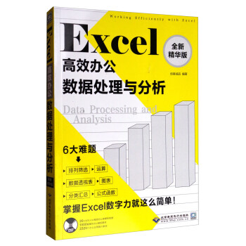 Excel高效办公：数据处理与分析（全新精华版 附光盘）  [Working Efficiently with Excel]