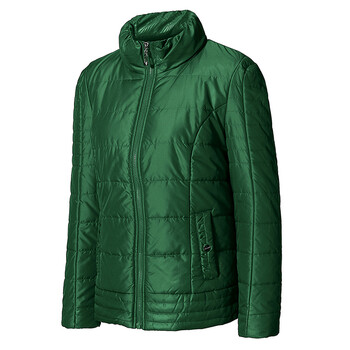 金莱克 运动风衣女士秋轻薄透气新款速干防风跑步运动外套 宝石绿 s