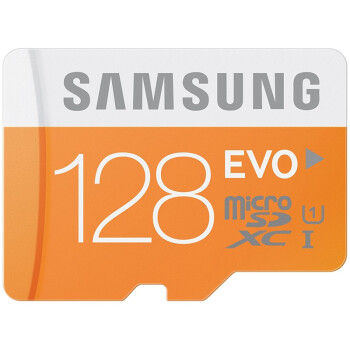 
                                        三星（SAMSUNG）128GB UHS-1 Class10 TF(Micro SD)存储卡（读速48Mb/s）升级版                