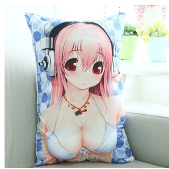 卡通时尚抱枕 立体美女动漫抱枕 沙发办公室靠枕 清仓特价 8 55cm*40cm
