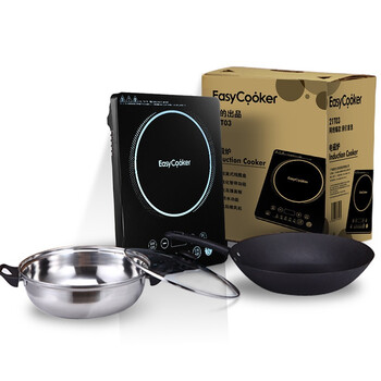 美的易酷客（EasyCooker）电磁炉触摸式EC-21T03（赠汤锅+炒锅）