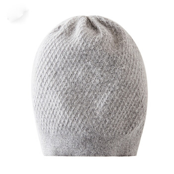 冬新款纯羊绒帽子女毛线帽护耳羊毛包头帽针织保暖防寒帽绒线帽男