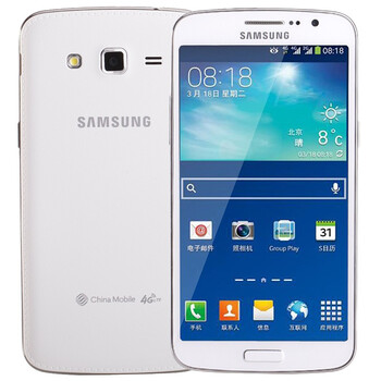 【北京移动购机赠费】三星 Galaxy Grand 2 (G7108V) 白色 移动4G手机