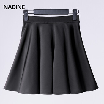 
                                        Nadine半身裙空气层大裙摆半裙蓬蓬伞裙短裙 黑色 大均码(F++)                