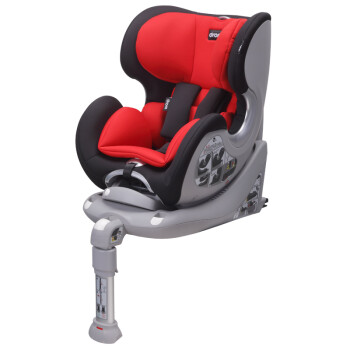 Drom 儿童汽车安全座椅 宝宝安全座椅 海豚座 0-4岁正反向安装ISOFIX 3C认证 波尔多红