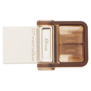 
                                        金士顿（Kingston）DTDUO 8GB OTG micro-USB 和 USB双接口 手机U盘                