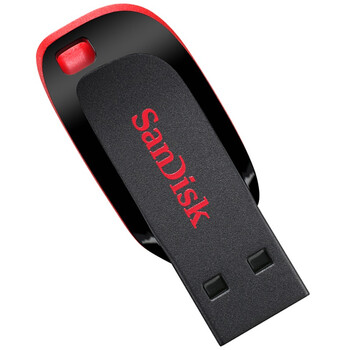 
                                        
                                                            闪迪 (SanDisk)128GB USB2.0 U盘 CZ50酷刃 黑红色 时尚设计 安全加密软件                