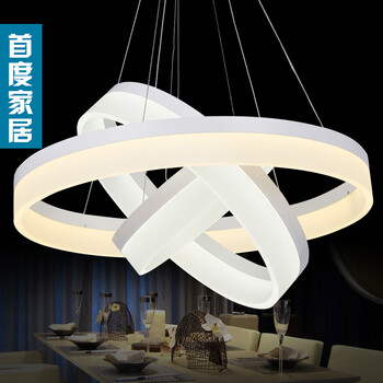 
                                        首度 led吊灯 客厅灯 餐厅灯 现代简约卧室灯具 披星戴月 披星戴月8+6+4dm 68w 暖黄光                