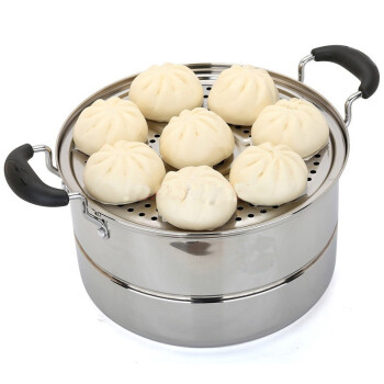 华格莱（HUAGELAI）蒸锅 华格莱30cm双篦复底