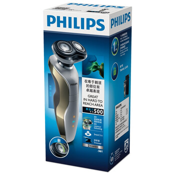 
                                        飞利浦（PHILIPS）电动剃须刀 S561/12 全身水洗刮胡刀                