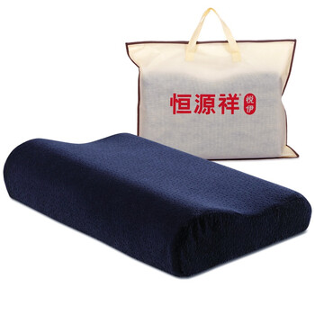恒源祥 豪华温感零压力慢回弹波浪型枕头枕芯