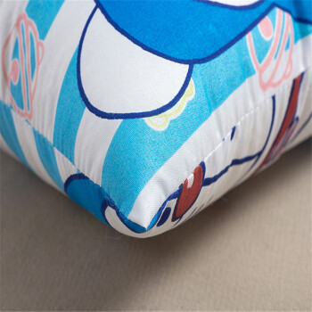 枕水名居 磨绒印花抱枕 办公靠垫汽车靠垫 叮当猫 40cm*40cm