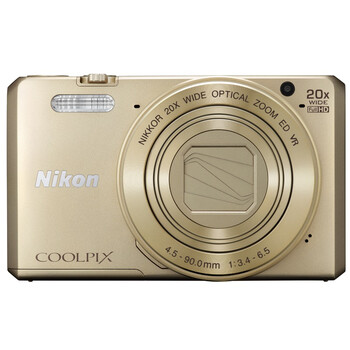 
                                        尼康（Nikon）COOLPIX S7000 数码相机 金色 (1602万有效像素 20倍光变 背入式CMOS 3英寸屏 25mm广角 WIFI)                