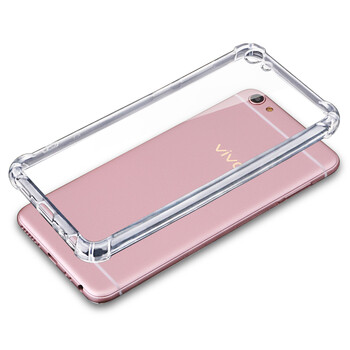 雷克士 vivo x6手机壳透明软壳防摔保护手机套气囊防摔保护套 x6 四代