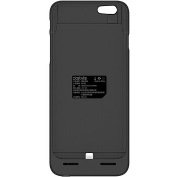 dostyle SP701 iPhone6/6s背夹电池 苹果MFI认证充电宝移动电源 Battery Case 4.7英寸用 凌志黑