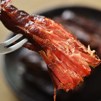 骁熊 风干手工碳烤手撕阿胶驴肉干真空包装无防腐剂驴肉干 原味