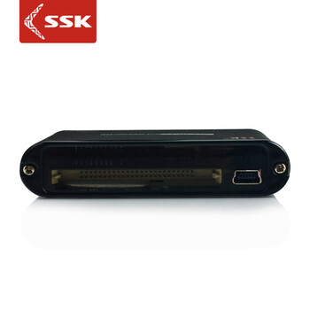 SSK飚王 SCRM025 机器人多合一功能读卡器 金属 支持SD\CF\TF等手机相机卡