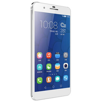 华为 荣耀 6Plus（16G ROM）双卡双待双通手机 白色  联通4G
