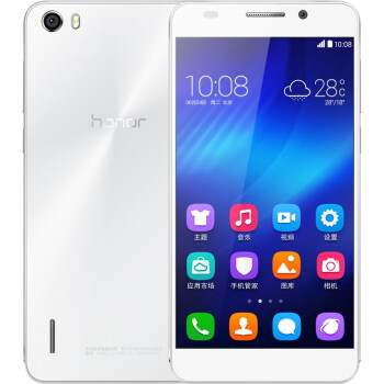 【北京移动购机赠费】荣耀 6 (H60-L11) 3GB+32GB内存版 白色 移动4G手机