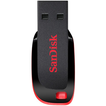 
                                        
                                                            闪迪 (SanDisk)128GB USB2.0 U盘 CZ50酷刃 黑红色 时尚设计 安全加密软件                
