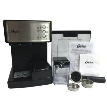 奥士达（Oster） BVSTEM6601S-073 咖啡师意式特浓咖啡机 银色