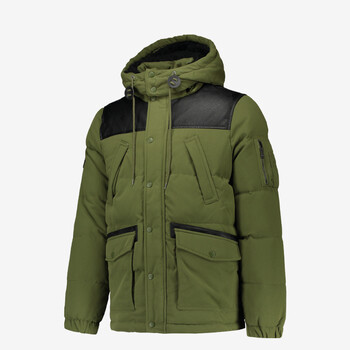 converse匡威冬季新款男子中长款加厚连帽保暖羽绒服10002858-a01