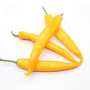 维桑 水果椒 500g 甜椒 新鲜蔬菜 长甜椒 黄甜椒 日天 黄辣椒