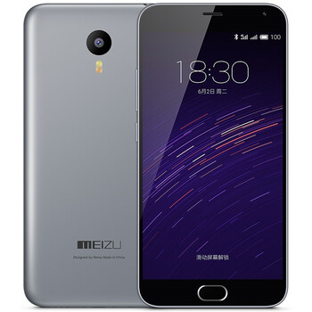 【北京移动购机赠费】魅族 魅蓝note2 16GB 灰色 移动联通双4G手机 双卡双待