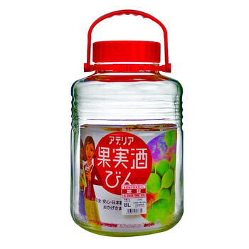日本原装进口阿德利亚ADERIA酿酒瓶 泡酒瓶 腌菜瓶763 8L 