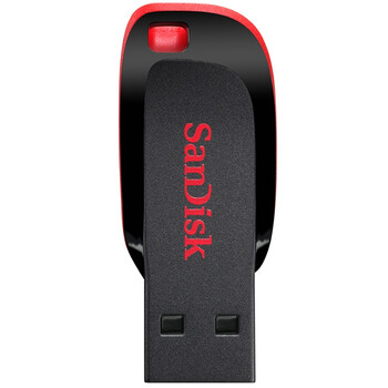
                                        
                                                            闪迪 (SanDisk)128GB USB2.0 U盘 CZ50酷刃 黑红色 时尚设计 安全加密软件                