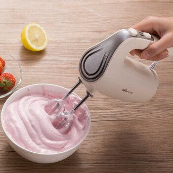 小熊(bear)手持打蛋器电动家用全自动迷你烘焙小型打发奶油蛋糕搅拌机