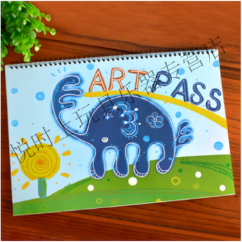 幼儿园中小学生a3图画本美术本儿童涂鸦素描本空白纸绘画写生本 a3