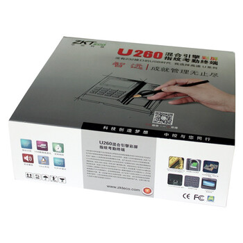 
                                                            ZKTeco/熵基科技U260指纹考勤机 快速识别打卡机 专业稳定签到机                