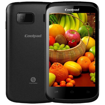 酷派(Coolpad) 8076D 移动3G版 双卡双待手机 雅士黑
