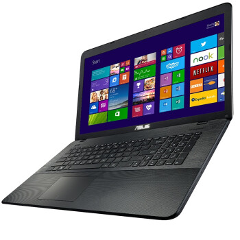 华硕（ASUS）K751LN 17.3英寸笔记本电脑（i5-4210U 4GB 1TB GT840M 2G独显 1920x1080 Win8.1 黑色）