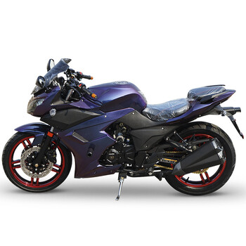 cc公路赛摩托车大跑车趴赛街车可上牌 变色龙 五羊本田200cc六档平衡