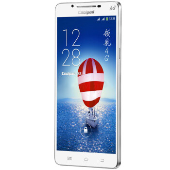
                                        酷派 8702D 移动4G智能手机 双卡双待 极地白                