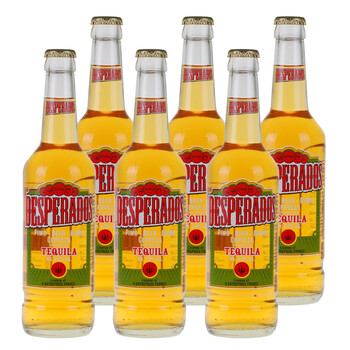 荷兰进口啤酒 亡命之徒啤酒 龙舌兰味啤酒 desperados 330ml*6瓶