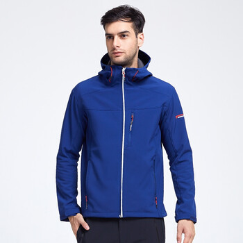 探路者(toread) 探路者17秋冬户外男女防风连帽弹力软壳衣情侣外套hae