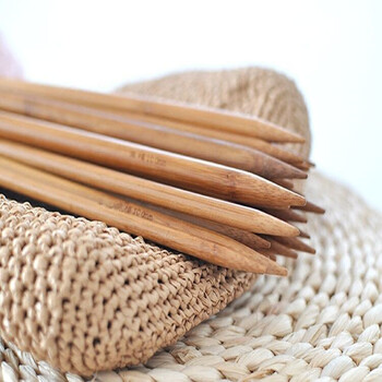 竹炭针 棒针 毛衣针 碳化竹针宝宝毛线毛衣编织工具织针特价 6mm(4根)