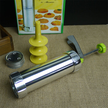烘焙工具 家用不锈钢饼干机 曲奇饼干机器 模具 蛋糕奶油裱花机