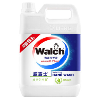 Walch 威露士 青柠盈润 泡沫抑菌洗手液 5L *2件+凑单品