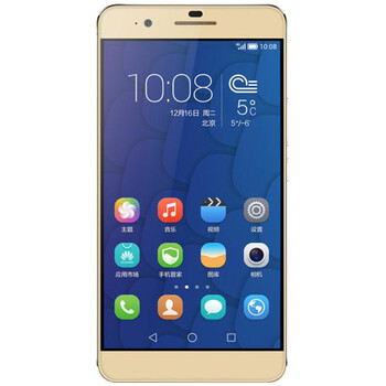 华为 荣耀6Plus 高配版(32G ROM)手机 金色 移动联通双4G手机