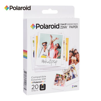 Polaroid POPֽ ZinkӰ 3x4Ӣ΢īƬֽ POPרֽ20