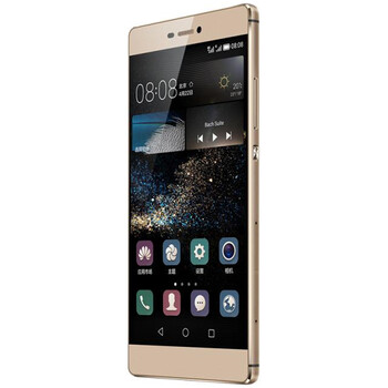 华为 P8 高配版 电信4G 双卡双待 流光金 64G ROM 标配版