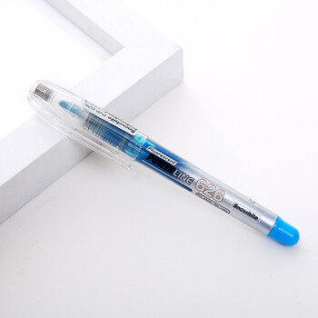 白雪直液式荧光笔 学生做笔记重点圈划标记笔醒目彩色记号笔手账 天