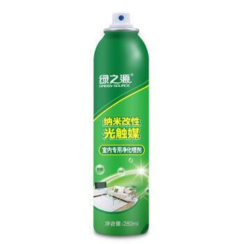
                                        【京东超市】绿之源 室内专用纳米改性光触媒 甲醛清除剂去甲醛 除甲醛喷剂2瓶装                